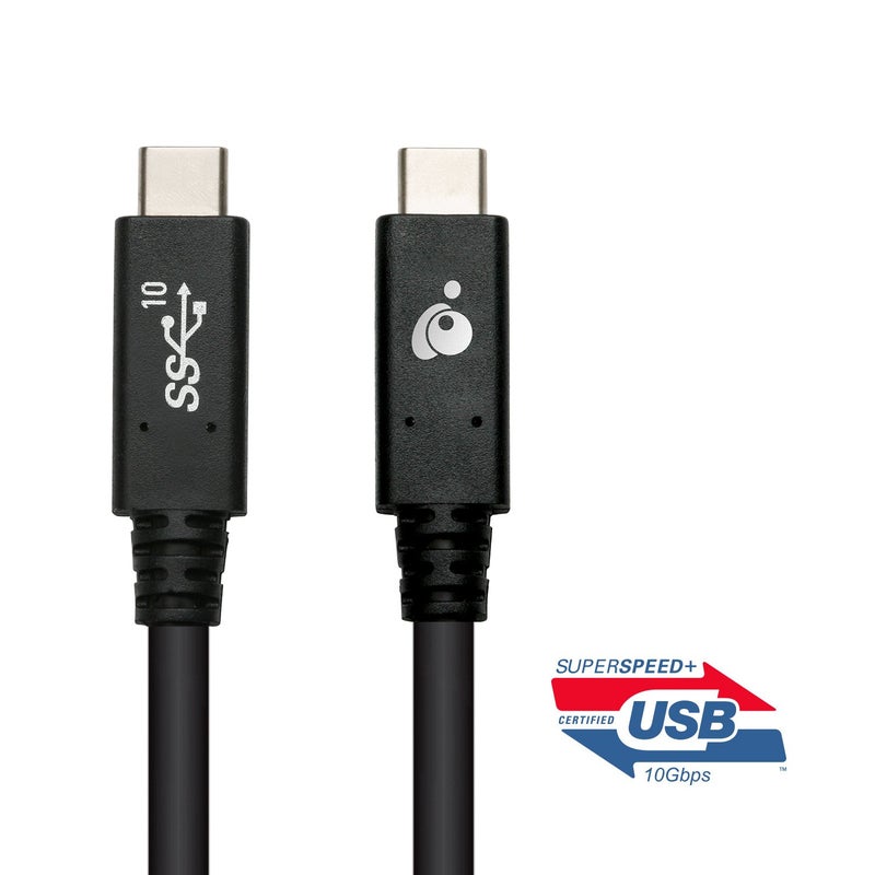IOGEAR Smart USB-C to USB-C USB-If Certified 10Gbps (3.Feet/1 Meter) Cable with E-Marker, G2LU3CCM01E - Image 2